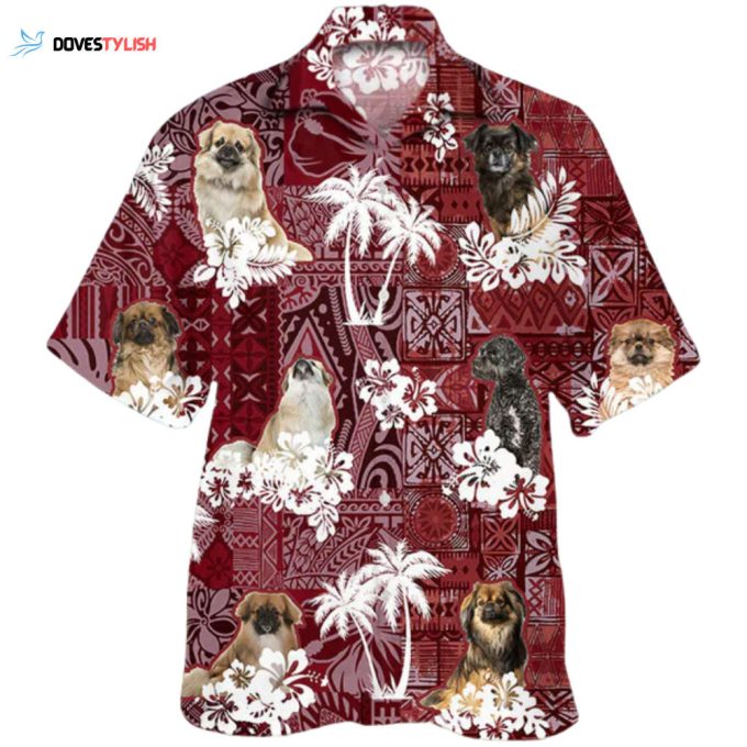 Tibetan Spaniel Hawaiian Shirt, Dog Hawaii Shirt For Men Women