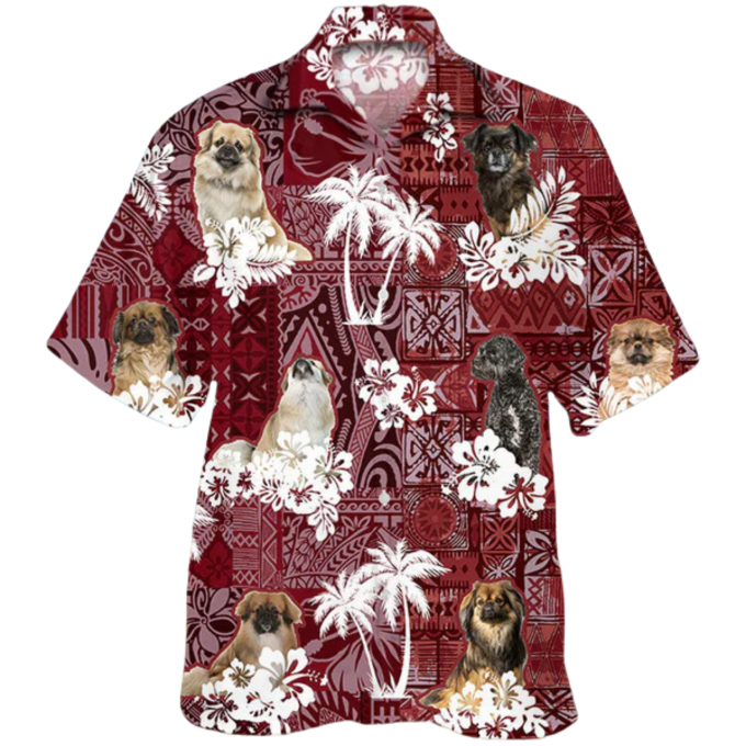 Tibetan Spaniel Hawaiian Shirt, Dog Hawaii Shirt For Men Women