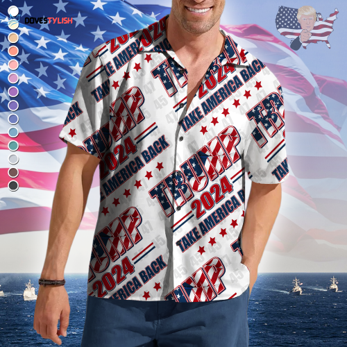 3D Full Printed Eagle American Pride Hawaiian Shirt For 4Th Of July Gifts, Summer Aloha Patriotic Hawaii Shirt