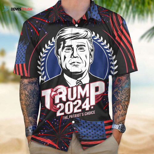 Trump 2024 I’m Voting For The Convicted Felon Hawaii Shirt Unisex Gift Tee 2024