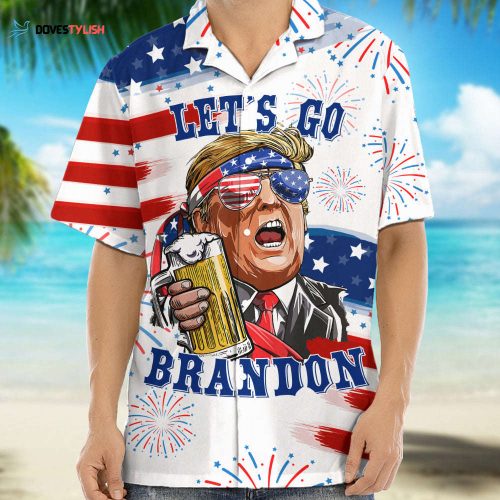 Trump Break The Wall Hawaii Shirt Unisex Gift Tee 2024