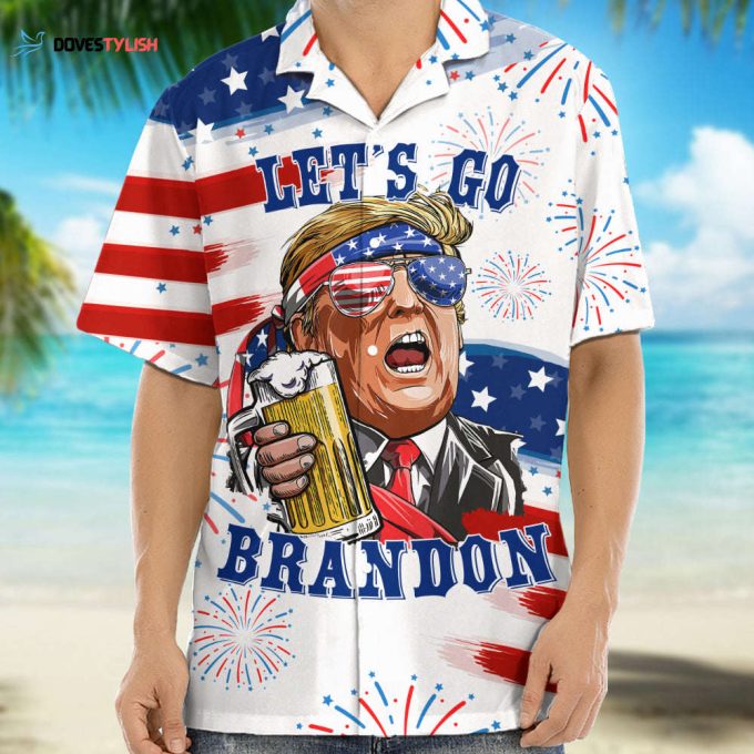 Trump Make America Great Again Trump Independence Day Hawaii Shirt