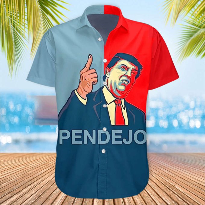 Trump Pendejo Hawaiian Shirt Impeach Trump Political Shirt Gifts For Democrats