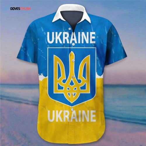 Ukraine Hawaii Shirt Peace For Ukraine Ukrainian Apparel Gift For Husband