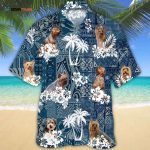 Wire Fox Terrier Hawaiian Shirt, 3D Full Printed Dog Aloha Hawaii Beach Shirt