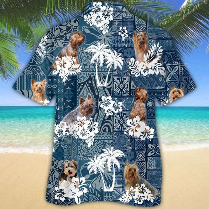 Wire Fox Terrier Hawaiian Shirt, 3D Full Printed Dog Aloha Hawaii Beach Shirt