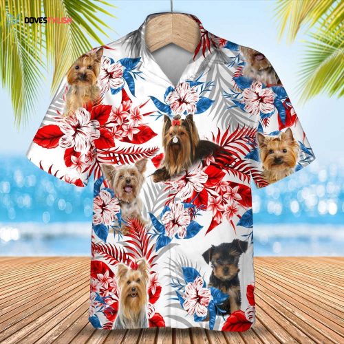 Yorkshire Terrier Hawaiian Shirt, Dog Hawaiian Shirt For Summer