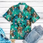 Basset Hound Hawaiian Shirt Beach Short Sleeve Basset Hound Shirt Gift For Dog Lovers