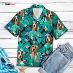 Basset Hound Hawaiian Shirt Beach Short Sleeve Basset Hound Shirt Gift For Dog Lovers