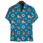 Basset Hound Hawaiian Shirt Cute Summer Shirts