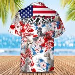 Bedlington Terrier Hawaiian Shirt, Flower And Dog In Hawaii Aloha Beach Shirts For Men And Woman