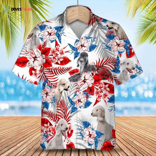 Border Collie Hawaiian Shirt, Pet Hawaiian Shirt For Men Women, Dog Lover Gifts