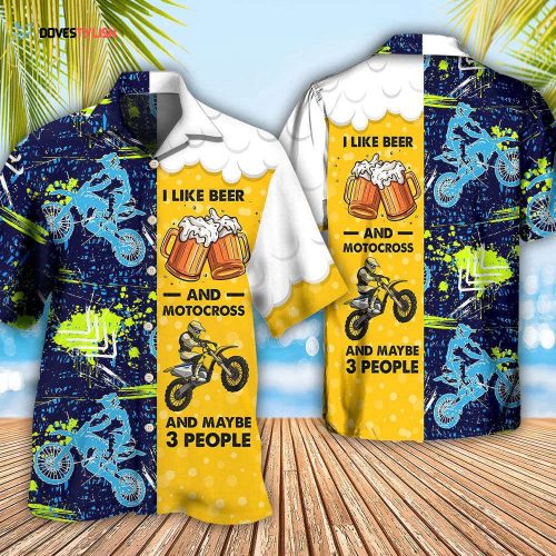 Black Angus Blue Floral Hawaiian All Over Printed 3D Hawaiian Shirt