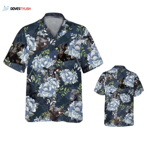 Blue Skull Hawaiian Shirt Short Sleeve Full Size