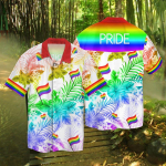 Boxer Lgbt Hawaiian Shirt For Men And Women, Lgbt Flag Hawaiian Shirt, Dog Rainbow Pride Shirt