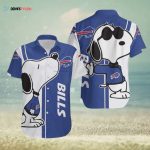 Buffalo Bills NFL Snoopy Beach Hawaiian Shirt