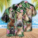 Cat Love Beautiful Flower Hawaiian Shirt, Shirt For Cat Lovers