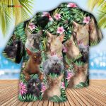 Cat Love Beautiful Flower Hawaiian Shirt, Shirt For Cat Lovers