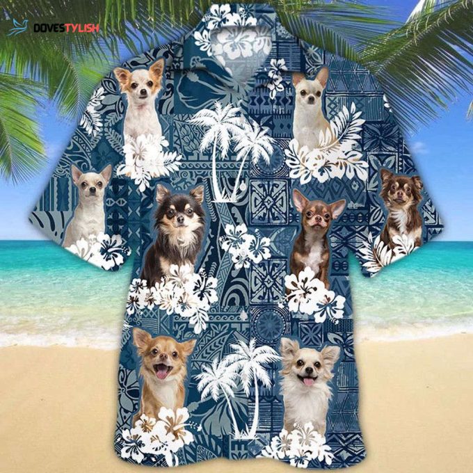 Chihuahua Hawaiian Shirt, Dog In Hawaii Aloha Shirts For Men And Woman