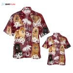 Chow Chow Hawaiian Shirt, Best Hawaii Shirt With Dog Red Tribal Pattern