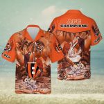 Cincinnati Bengals NFL AFC Champions Aloha Beach Hawaiian Shirt