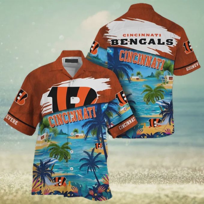 Cincinnati Bengals NFL Beach Summer Hawaiian Shirt