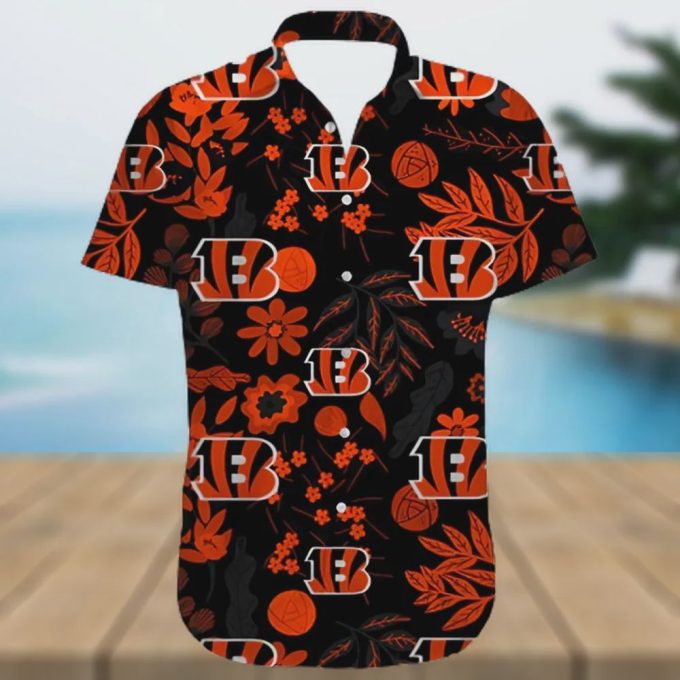 Cincinnati Bengals NFL Football Aloha Hawaiian Shirt