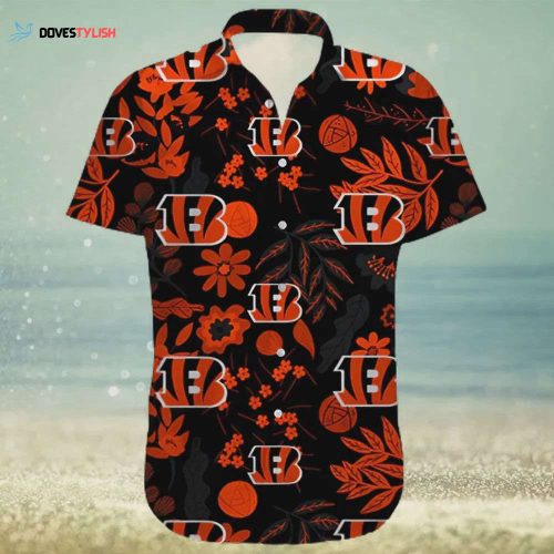 Cleveland Browns NFL Flora Sunset Hawaiian Shirt