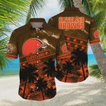 Cleveland Browns NFL Sunkissed Aloha Hawaiian Shirt