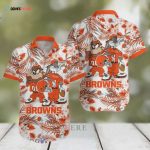 Cleveland Browns NFL Taz And Bugs Hawaiian Shirt