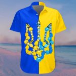 Coat Of Arms Of Ukraine Hawaiian Shirt Ukrainian Flag Apparel Gifts For Dude