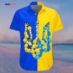 Coat Of Arms Of Ukraine Hawaiian Shirt Ukrainian Flag Apparel Gifts For Dude