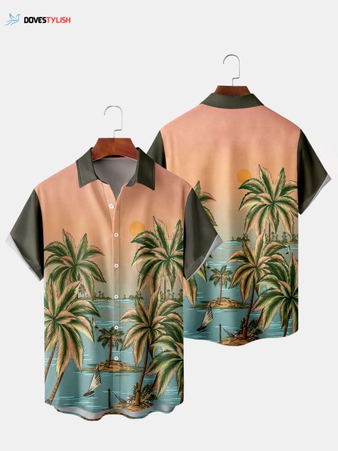 Cool Gradient Hawaiian Shirt, Aloha Vibe Hawaii Shirt, Beach Hawaiian Shirt, Gift Shirt