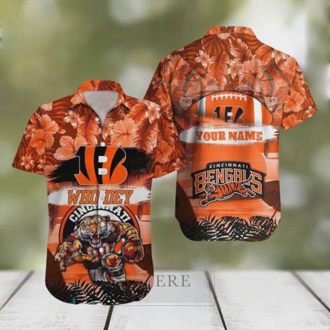 Custom Cincinnati Bengals NFL Summer Gift Hawaiian Shirt