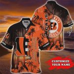 Custom Cincinnati Bengals NFL Tropical Island Hawaiian Shirt