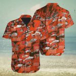 Custom Cleveland Browns NFL Fish Tropical Hawaiian Shirt