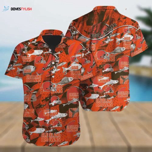 Cleveland Browns NFL Sunkissed Aloha Hawaiian Shirt