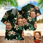 Custom Face Hawaiian Shirt – Summer Shirt for Beach