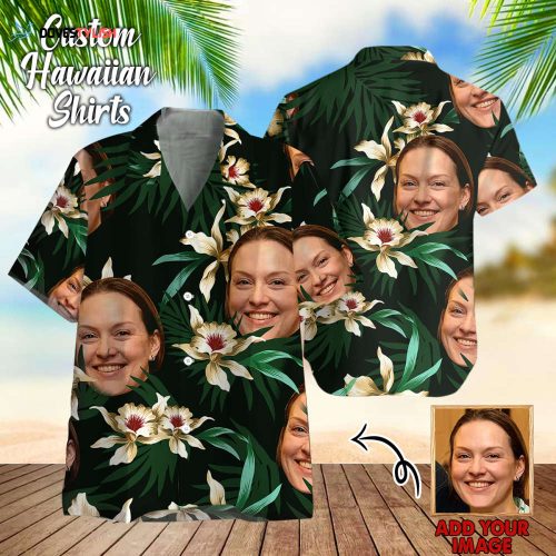 Custom Funny Pig Hibiscus Flowers All 3D Printed Hawaiian Shirt – Best Hawaiian Shirt for Team