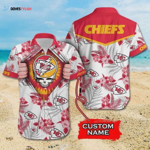 Custom Kansas City Chiefs Sports Team Hawaiian Shirt