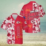 Custom Kansas City Chiefs Kingdom Football Hawaiian Shirt