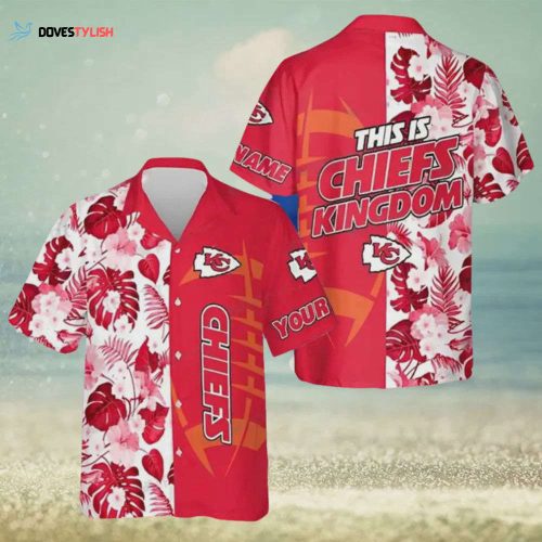 Custom Kansas City Chiefs Lava Skull Hawaiian Shirt