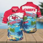 Custom Kansas City Chiefs Sports Team Hawaiian Shirt