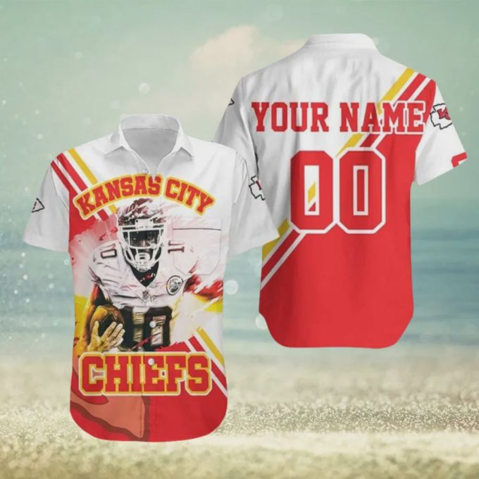 Custom Kansas City Chiefs Tyreek Hill 10 Hawaiian Shirt