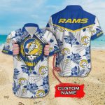 Custom Los Angeles Rams Grateful Dead Hawaiian Shirt