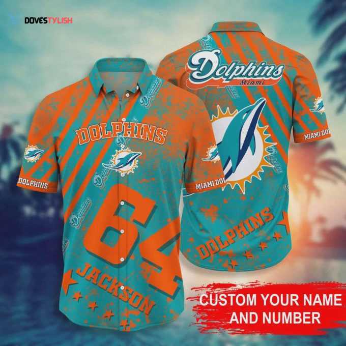 Custom Miami Dolphins NFL Style Hot Trending Hawaiian Shirt