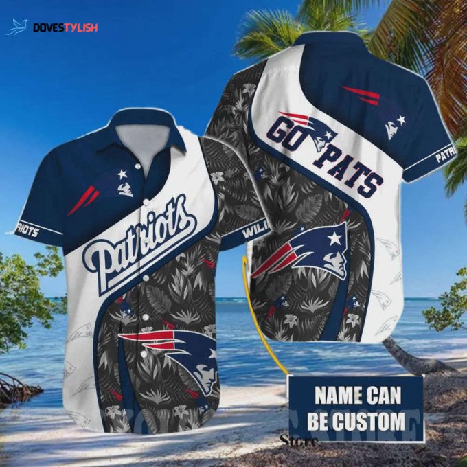 Custom New England Patriots NFL For Fan 3D Hawaiian Shirt