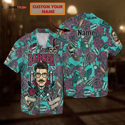 Custom Trump Face Hawaiian Shirt, Trump Homage Shirt, Personalized Hawaiian, Custom Photo, Election 2024