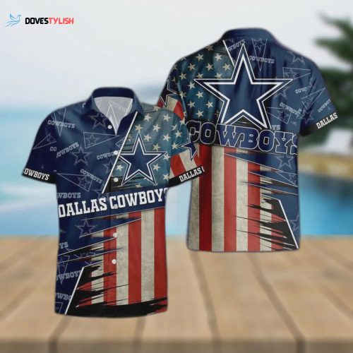 Dallas Cowboys NFL Aloha Tropical Hawaiian Shirt