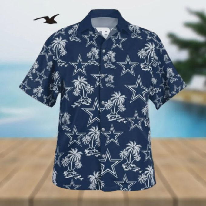 Dallas Cowboys NFL Island 3D Hawaiian Shirt